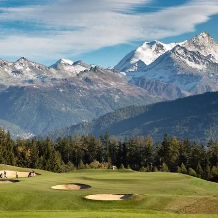 Avec Jardin à * Crans-Montana