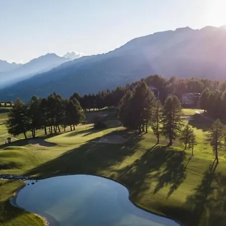 Avec Jardin à Appartamento Crans-Montana
